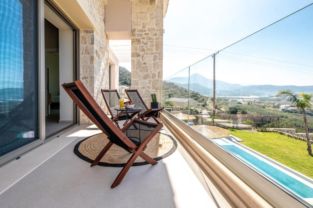 Cielo E Mare Villas I "Free" Heated Pools & Seaview Phalasarna Exterior foto