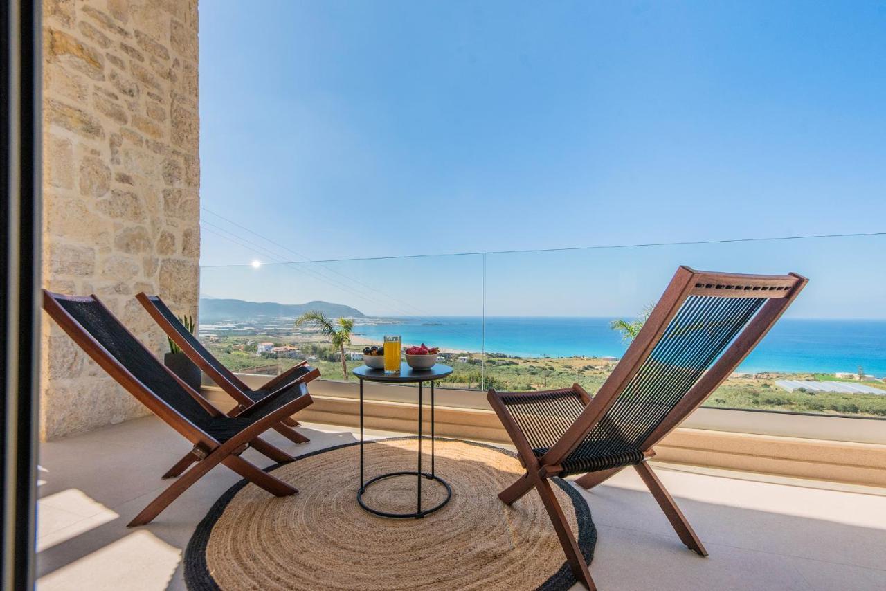 Cielo E Mare Villas I "Free" Heated Pools & Seaview Phalasarna Exterior foto