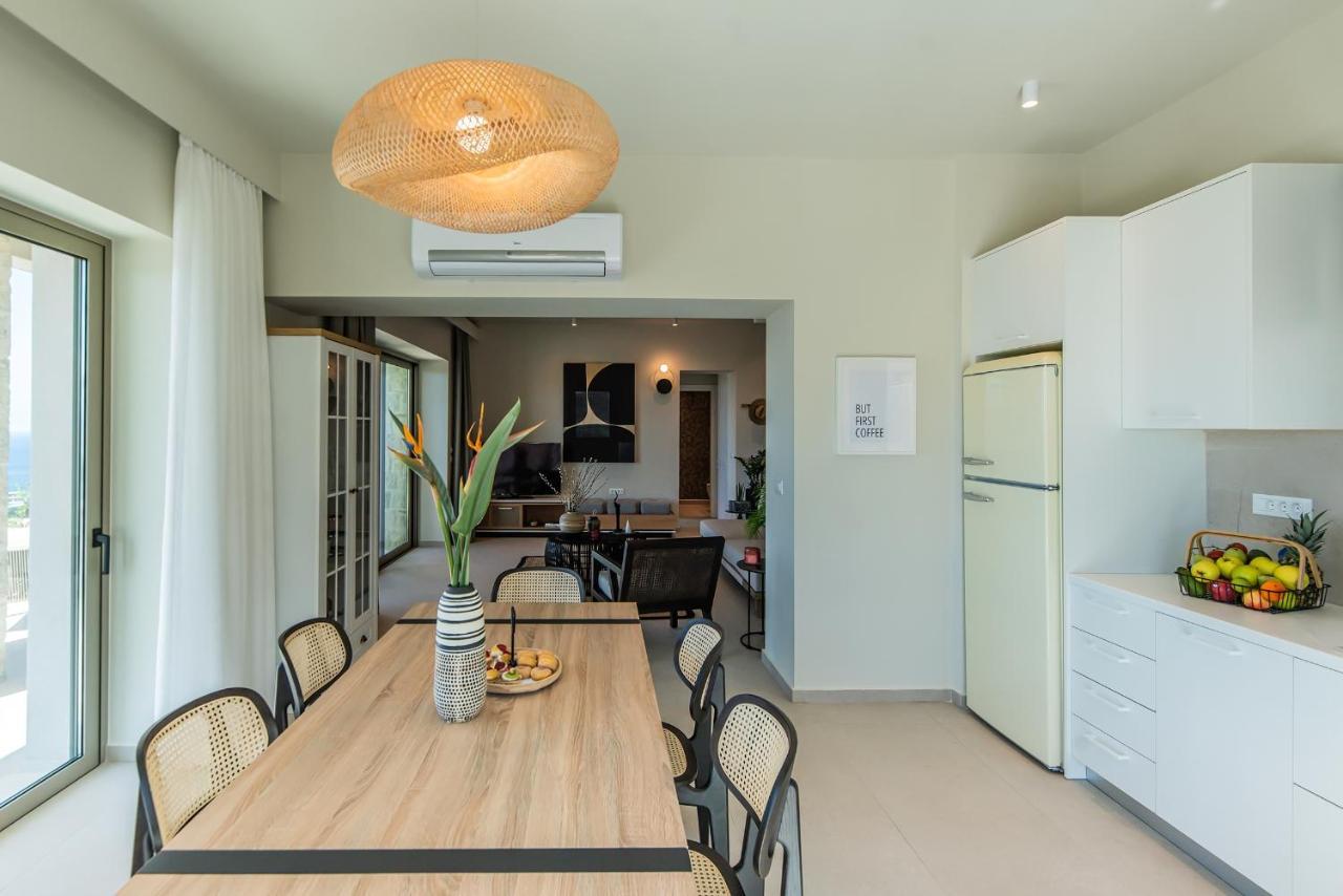 Cielo E Mare Villas I "Free" Heated Pools & Seaview Phalasarna Exterior foto