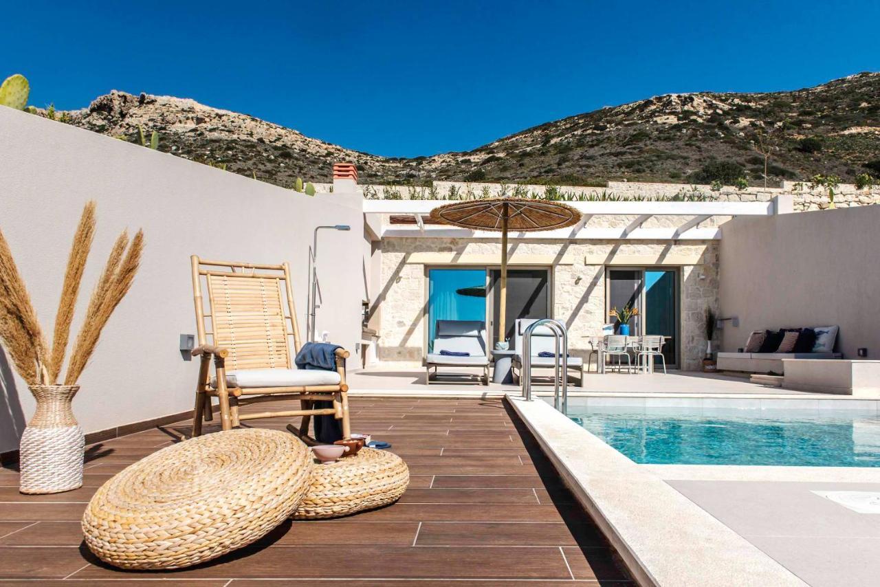 Cielo E Mare Villas I "Free" Heated Pools & Seaview Phalasarna Exterior foto