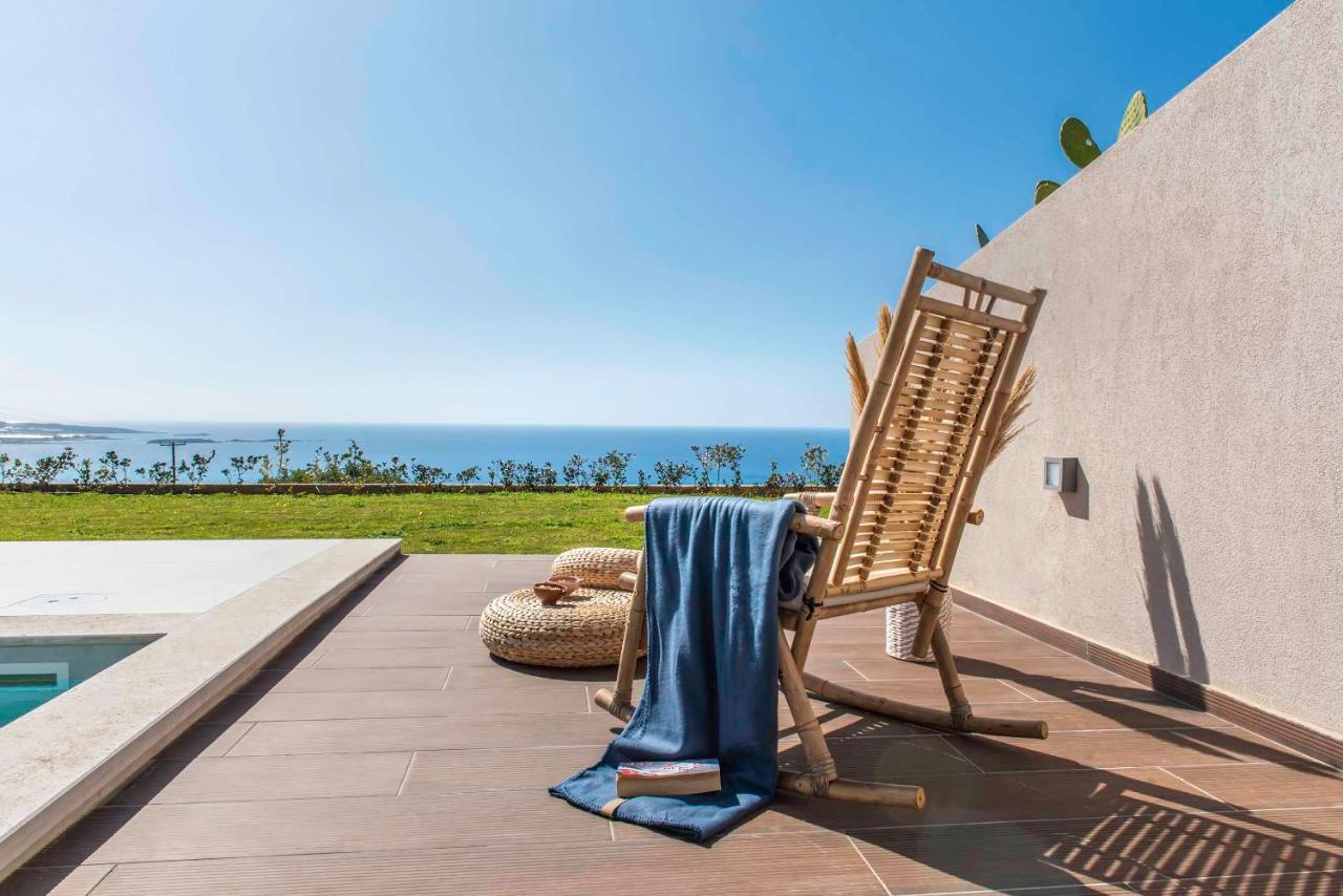 Cielo E Mare Villas I "Free" Heated Pools & Seaview Phalasarna Exterior foto