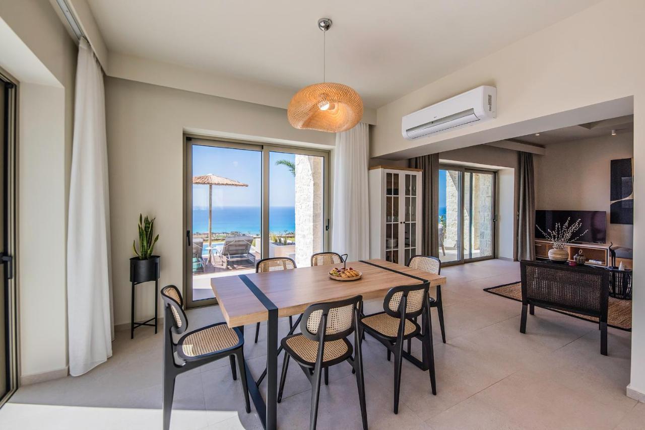 Cielo E Mare Villas I "Free" Heated Pools & Seaview Phalasarna Exterior foto