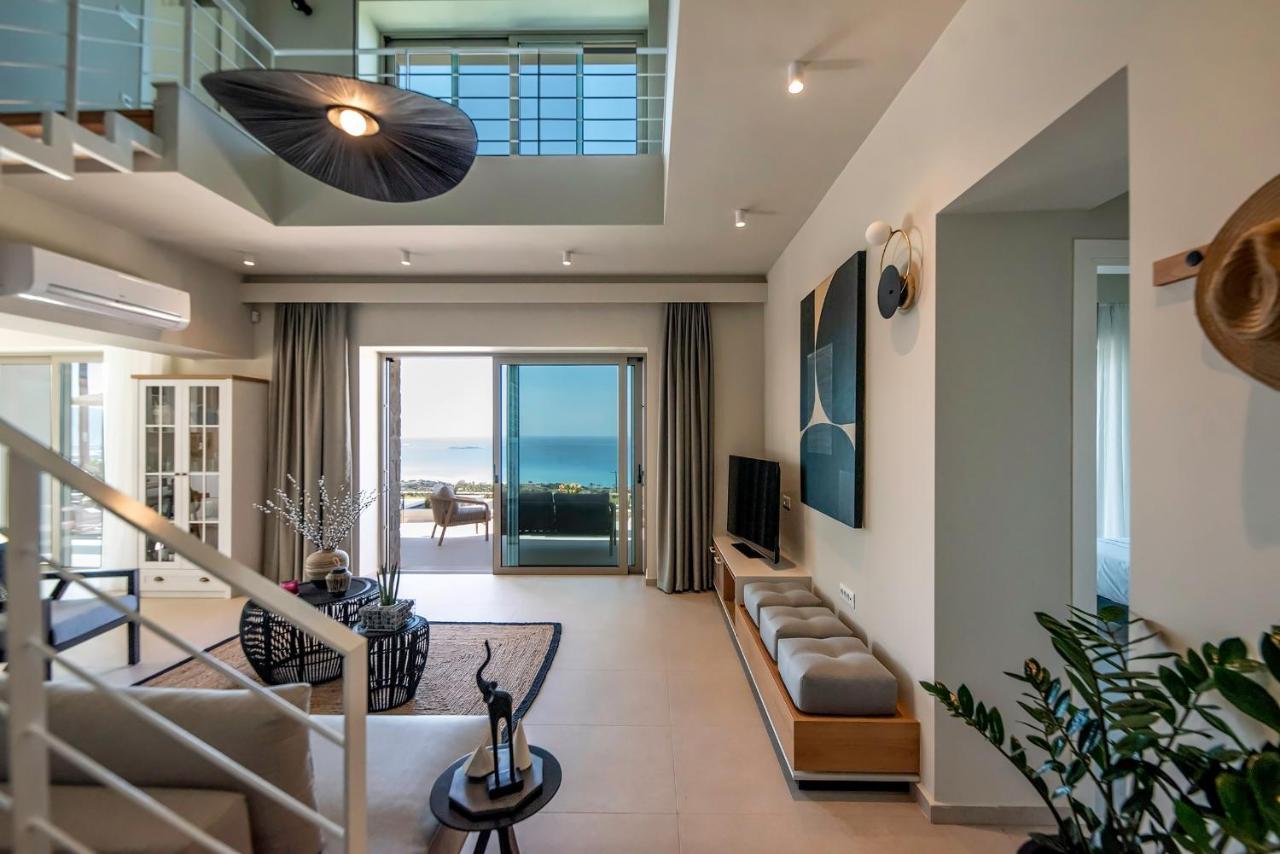 Cielo E Mare Villas I "Free" Heated Pools & Seaview Phalasarna Exterior foto