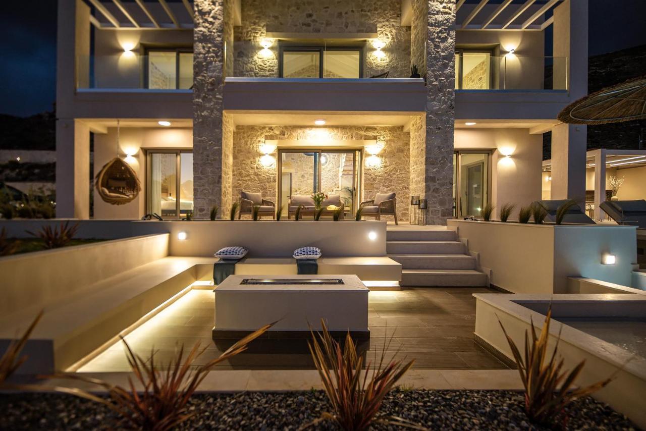 Cielo E Mare Villas I "Free" Heated Pools & Seaview Phalasarna Exterior foto