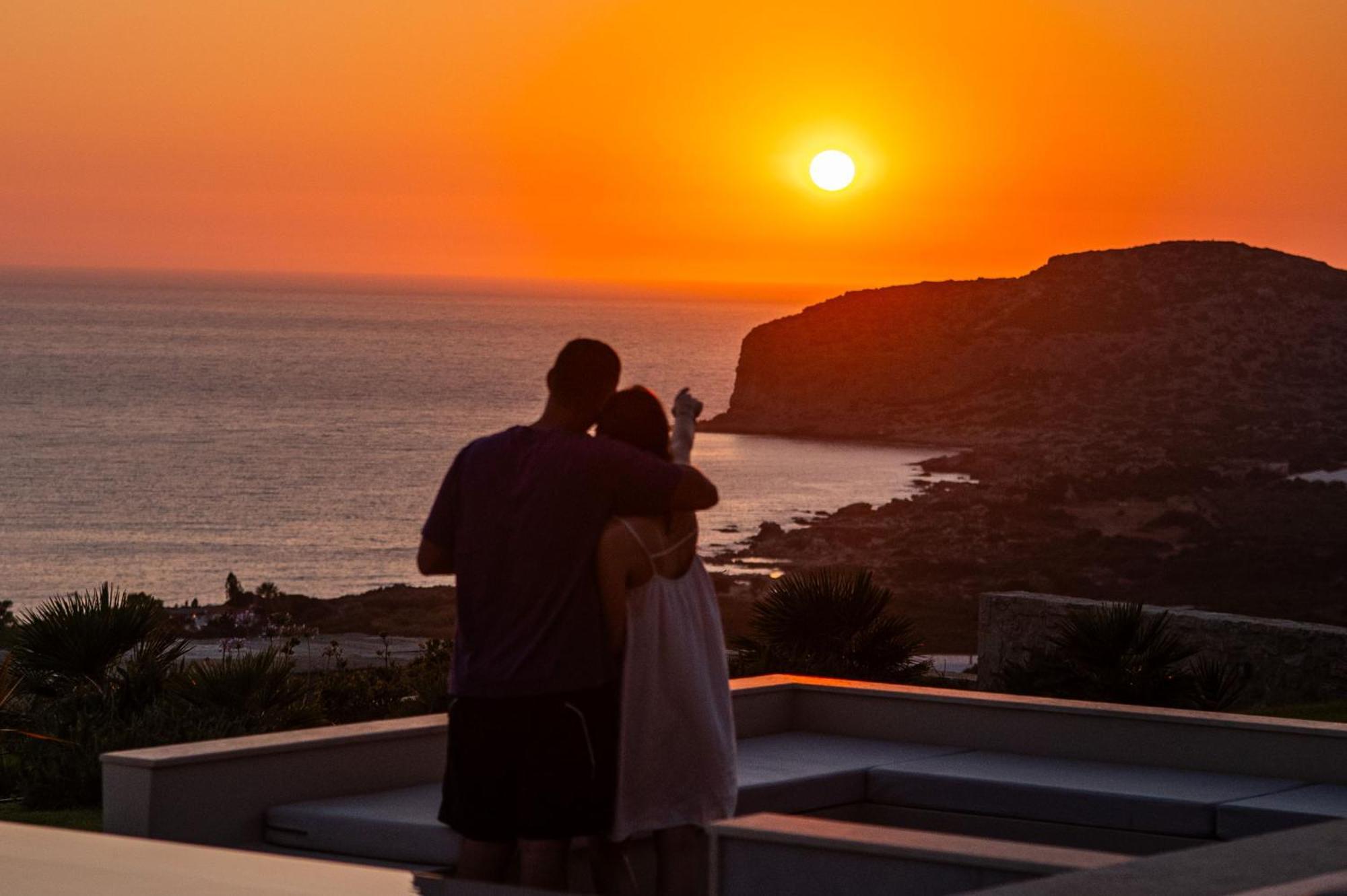 Cielo E Mare Villas I "Free" Heated Pools & Seaview Phalasarna Exterior foto
