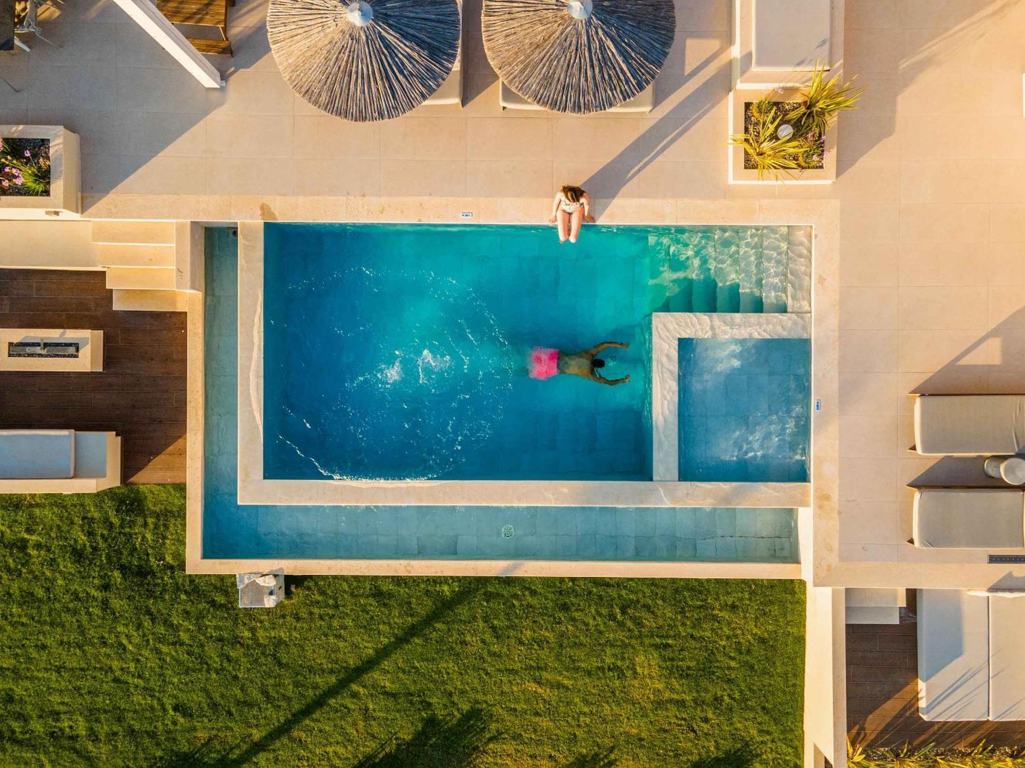Cielo E Mare Villas I "Free" Heated Pools & Seaview Phalasarna Exterior foto
