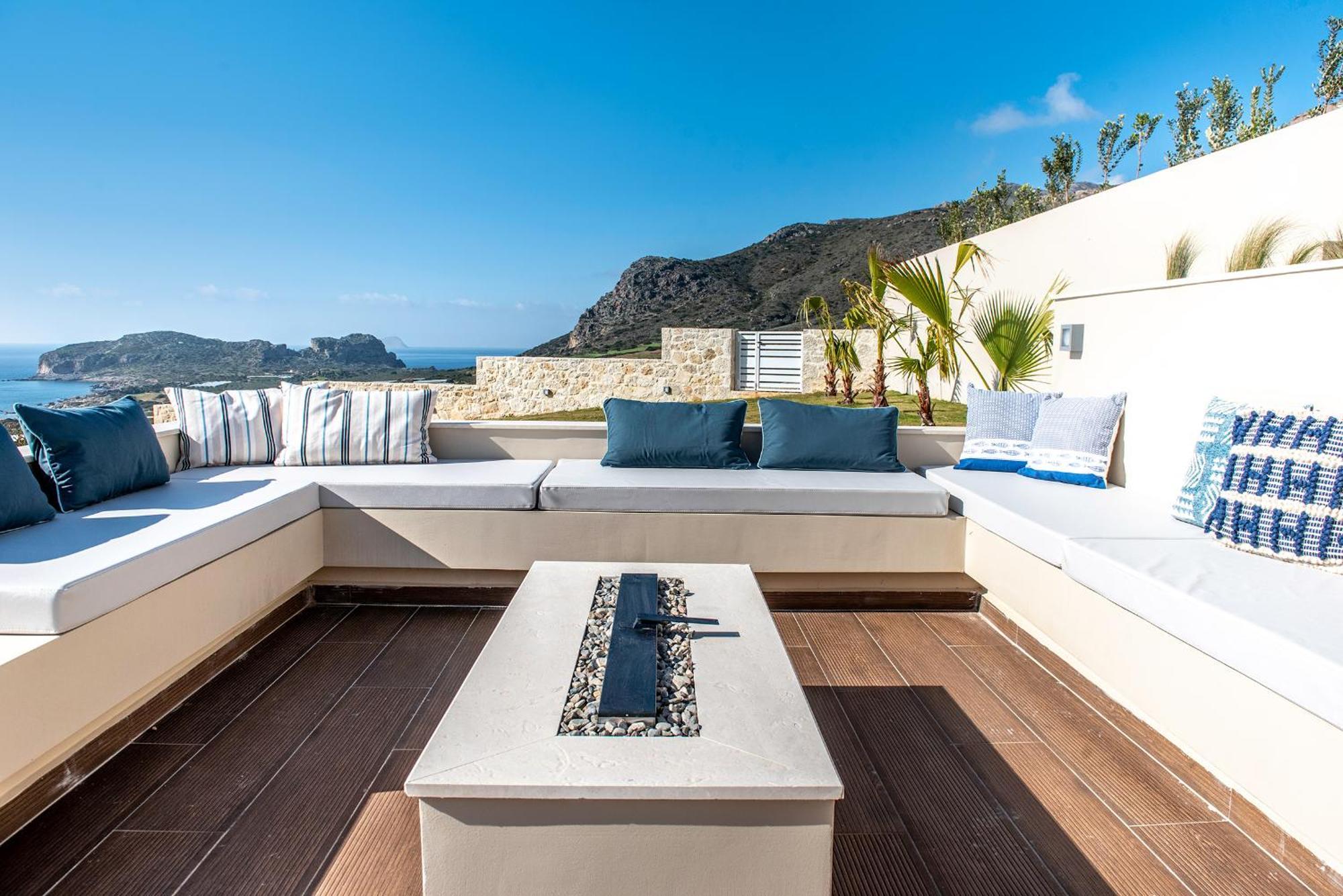 Cielo E Mare Villas I "Free" Heated Pools & Seaview Phalasarna Exterior foto