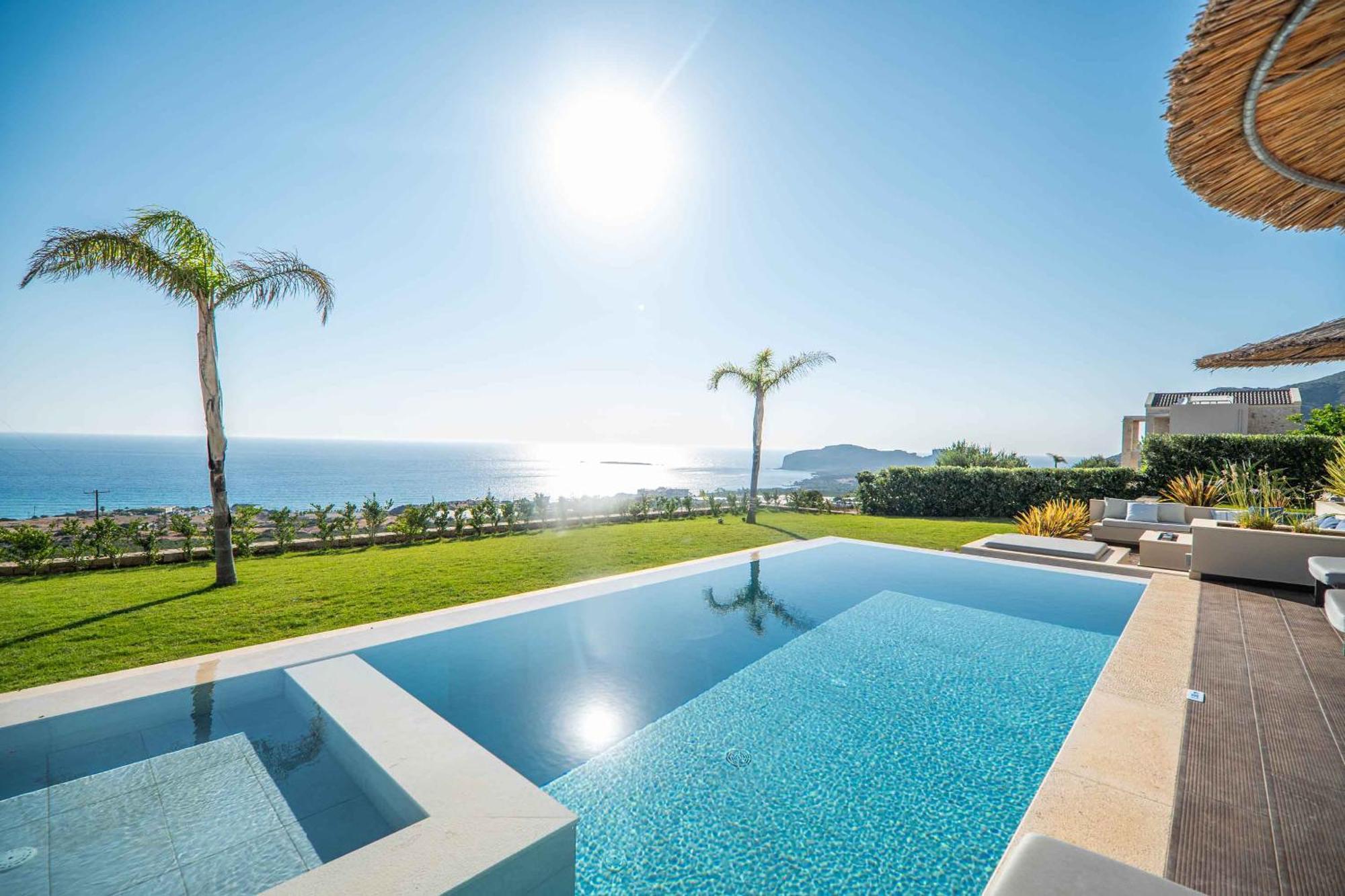 Cielo E Mare Villas I "Free" Heated Pools & Seaview Phalasarna Exterior foto